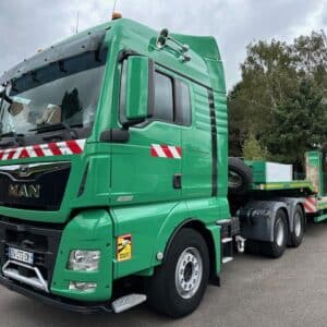 MAN TGX 33.580 120 T + NOOTEEBOOM 72 T