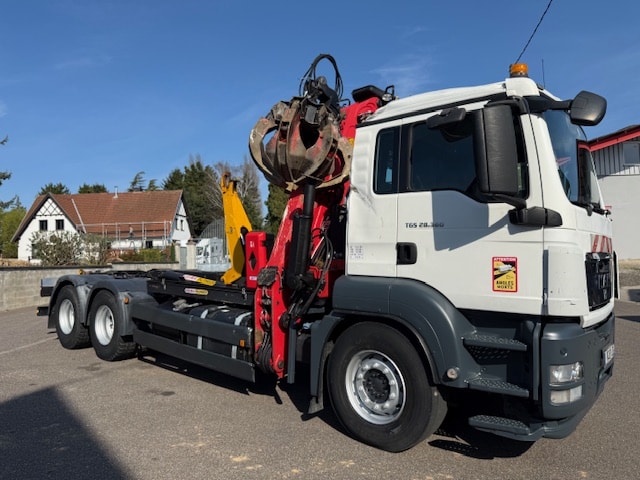 MAN TGS 28.360 - AMPLIROLL GRUE PALFINGER Z